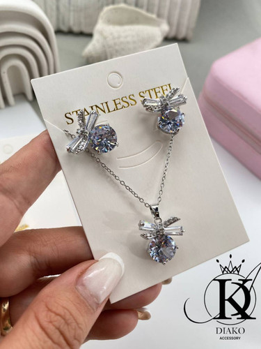 نیم ست طرح الماس